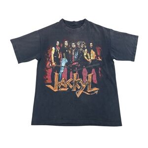 VTG Giant 1993 Jackyl Concert Tee Rock Me Roll Me Tour Shirt Mens Large Grunge